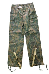 Genuine Russian Army SF Spetsnaz Woodland Flora Camo Combat Trousers 32W 30L #8 - Picture 1 of 7