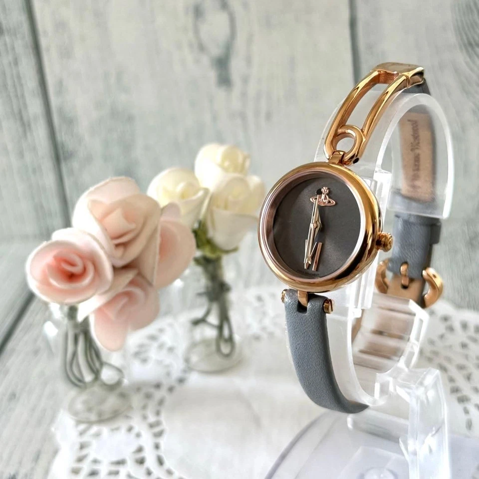 Vivienne Westwood Wristwatch pink gold High Quality From Japan Women's Pre-owned - Image 1 of 4