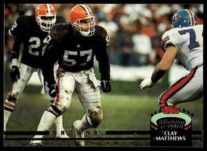 Clay Matthews 1992 Stadium Club #133 - Foto 1 di 2