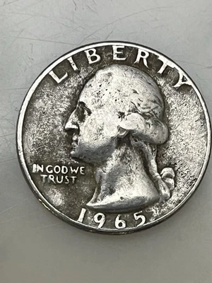 1965 Us 25 Cent Coin #5 - Image 1 of 2