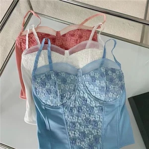 Daisy Lace For Women's Vest Effortless Style for Spring and Summer Wear - Picture 1 of 36