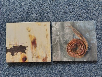 NINE INCH NAILS NIN 2x DIGIPAK CD NEW THE DOWNWARD SPIRAL, FURTHER DOWN ISLAND - Image 1 of 2