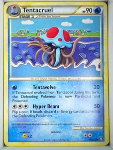 Tentacruel 50/102 HeartGold & SoulSilver Unleashed English - Picture 1 of 1