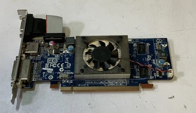Pegatron AMD Radeon HD6450 1GB DDR3 Graphics Card with VGA/HDMI/DVI Ports "P6E" - Image 1 of 4