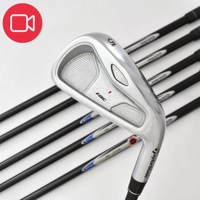 6pcs TaylorMade RAC LT Irons Set 5-6-7-8-9-P PW MAS2 60 Regular RH Golf Clubs - Image 1 of 4