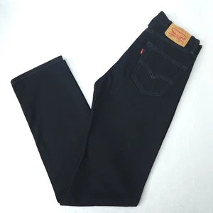 Levi's 505 Herren Jeans 30x34 Schwarz Regular Fit 28x32 Straight Leg Classic Denim - Bild 1 von 14