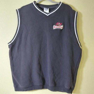 Chaleco Adidas Tampa Bay Buccaneers para Hombres Stadium Club NFL Fútbol Polar Foto 1 de 4