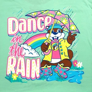 Buc-ee's Women's Mint Green Double Graphic Short Sleeve T-Shirt NWOT - Size 2X - Picture 1 of 5