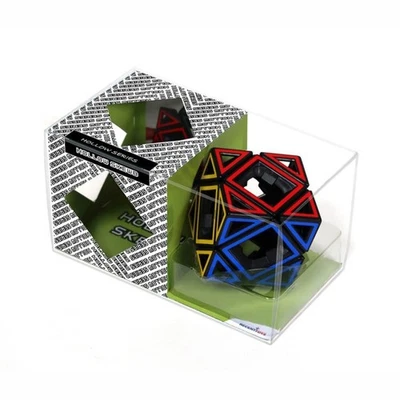 Meffert's M5098 Hollow Skewb Cube Puzzle, Multi Color - Image 1 of 3