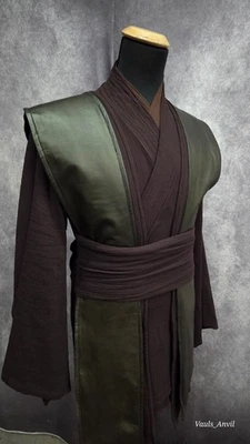 Star Wars Jedi Sith ТКАНЕВЫЕ ТАББАРДЫ Хлопковая гофрированная марля Ручной Работы Приквел Сиквел - Изображение 1 из 4