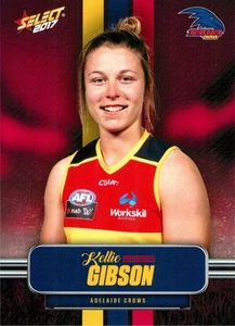 2017 Adelaide Crows AFLW Select Footy Stars Card - Kellie Gibson - Picture 1 of 3