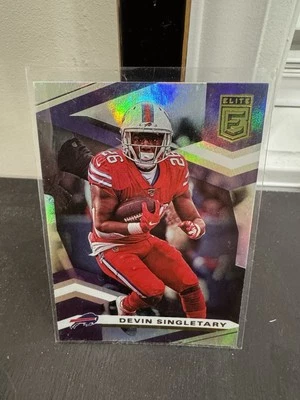 2020 Panini Donruss Elite - Devin Singletary #10 - Image 1 of 4