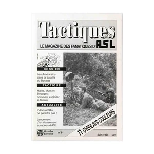 Tactiques ASL Tactiques #6 "Hedge Jumping, 8 Scenarios" Mag VG - Imagen 1 de 2