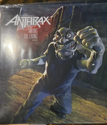 ANTHRAX AMONG THE LIVING TOUR -RARE LP - MINT - Image 1 of 2