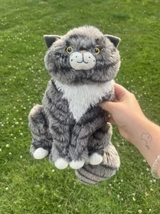 Sainsburys Mog The Cat Soft Plush Teddy Kitten Grey Toy Approx 13” inch - Bild 1 von 6