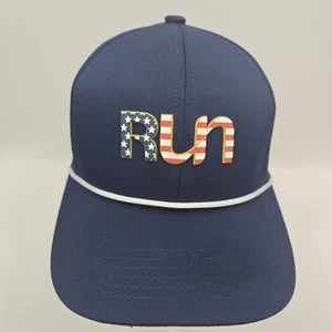 USA Hat Blue American Run People Create Run - Picture 1 of 20