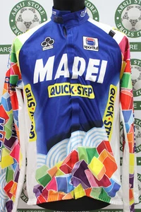 Giacca jacket ciclismo MAPEI TG L D705 bike shirt maillot trikot jersey - Picture 1 of 2