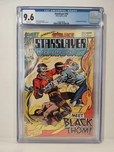 🔑🔑🔑 Starslayer 10 CGC 9.6 White 1983 1st App of Grimjack First Comics 🔑🔑🔑 - Picture 1 of 2