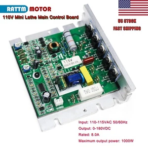 【US】Main Control Board For CJ-0618/WM-210V CNC mini Lathe Motor Speed Control - Picture 1 of 7