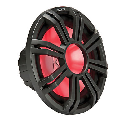 KICKER 12  LED Grille For Kicker KM12 And KMF12 Subwoofers (Charcoal) 45KMG12C • 66.81€