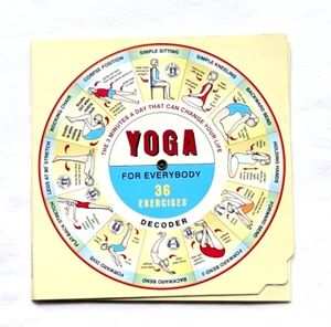 Yoga for Everybody Decoder 36 Exercises Guide Compact Descriptive - Picture 1 of 3