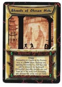 L5R: *STREETS OF OTOSAN UCHI* Scorpion Clan Coup - Legend of the Five Rings CCG - Picture 1 of 1