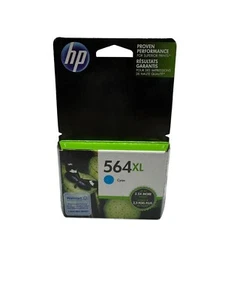 Cartucho de tinta original HP 564XL CIAN de alto rendimiento caducado 12/2019 - Imagen 1 de 5