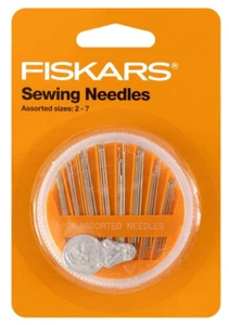 Juego de 30 agujas de coser y enhebrador de agujas Fiskars - Imagen 1 de 2