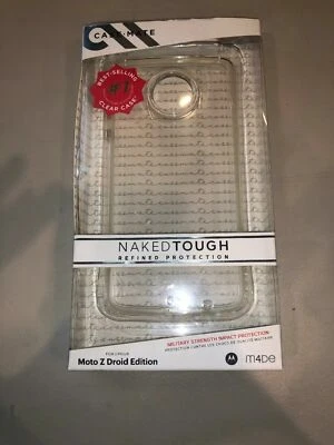 Case-Mate Naked Tough Hard Case Cover for Motorola Moto Z Droid - Clear - Image 1 of 3