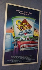 Original CHEECH & CHONG'S NEXT MOVIE Regular 1 Blatt 1964 CHEVROLET IMPALA - Bild 1 von 1