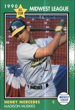1990 Midwest League All-Stars Grand Slam #16 Henry Mercedes