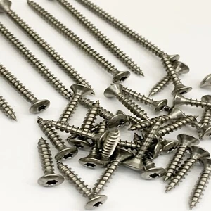 Linsensenkkopfschrauben Edelstahl VA 9046 TX Spanplattenschrauben - Bild 1 von 5