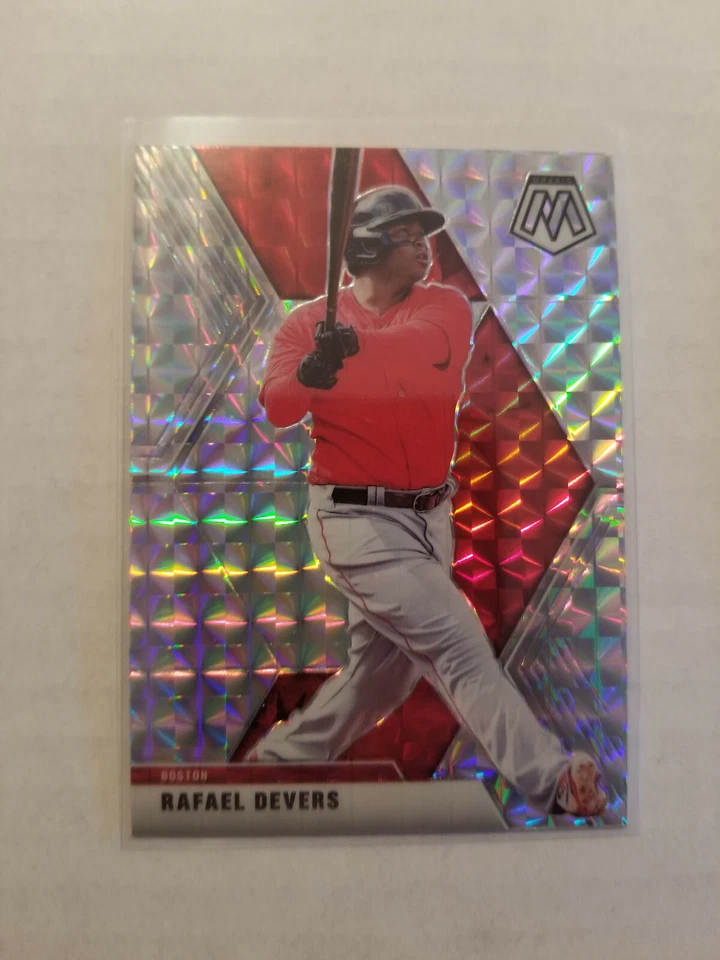2020 Panini Chronicles Mosaic Rafael Devers #68 Mosaic Prizm Boston Red Sox - Image 1 of 1