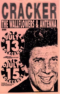 CRACKER w/ The Wallflowers & Antenna. - Picture 1 of 1