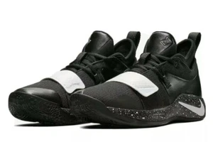 Nike PG 2.5 TB Paul George Basketball Black White Oreo Sneakers Men Shoe SZ 18 - Picture 1 of 12
