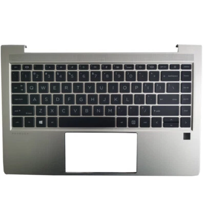 Laptop US keyboard FOR HP ProBook 440 G8 445 G8 Palmrest upper COVER M23769-001 - Image 1 of 4