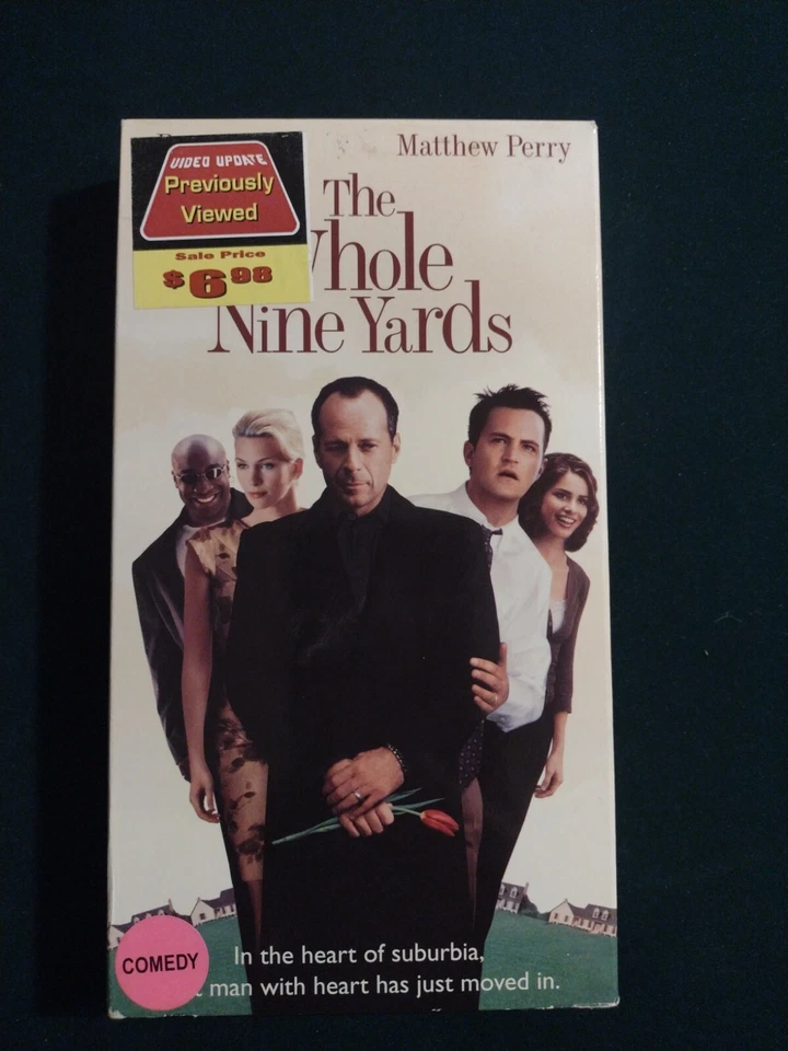 The Whole Nine Yards (VHS, 2000) Bruce Willis & Matthew Perry UPC 085391838135 - Image 1 of 4