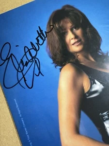 WCW Miss Elizabeth Autograph Official Portrait Photo Sign Randy Savage NWO WWF - Picture 1 of 4