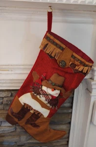 Weihnachtsstrumpf Western Cowboystiefel - Bild 1 von 6