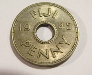 Moneda de 1 centavo Fiji 1945 - Imagen 1 de 5