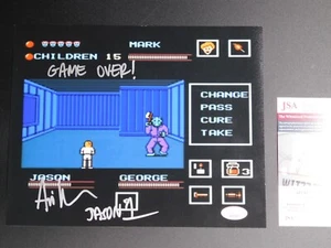 Ari Lehman Signed 8x10 Photo Friday The 13th Jason Voorhees Game Over JSA COA - Picture 1 of 2