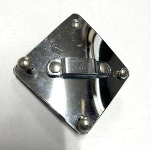 Piastra di montaggio per batteria Tom a forma di diamante vintage senza marchio - anni 60 - Foto 1 di 6