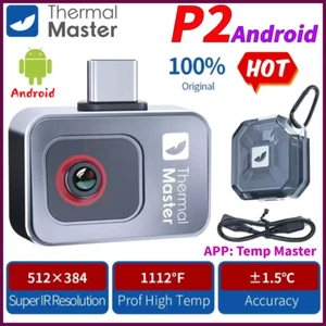 P2 Android Thermal Imaging Camera for Phone,512×384,15x Zoom,±1.5℃ Accuracy - Picture 1 of 23