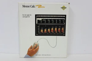 VERSION SOFT MOUSE CALC FOR THE APPLE IIC AND APPLE IIE MANUALGUIDE - Picture 1 of 5