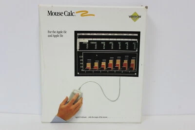 VERSION SOFT MOUSE CALC FOR THE APPLE IIC AND APPLE IIE MANUALGUIDE - Image 1 of 4