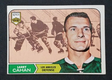1968-69 TOPPS HOCKEY #35 Larry Cahan Defense Los Angeles EX