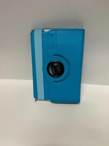 Bluetooth keyboard portfolio case for iPad mini 2 or 3 BLUE - Picture 1 of 3