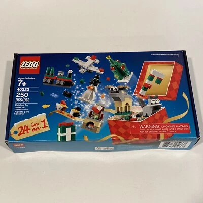 NEW/SEALED - Lego 24-in-1 Christmas Build-Up Holiday Set (40222) - Image 1 of 4
