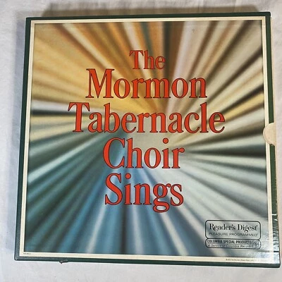 THE MORMON TABERNACLE CHOIR SINGS 1973 5 Vinyl LP box set Reader’s Digest Record - Image 1 of 4