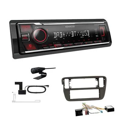 Kenwood DAB+ Media Receiver Autoradio Bluetooth für Seat Mii ab 2011 mit Canbus - Bild 1 von 4